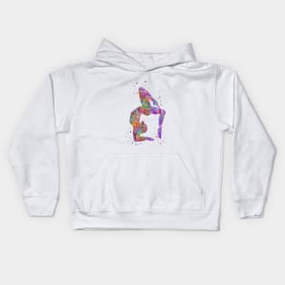 Yoga pose Kids Hoodie